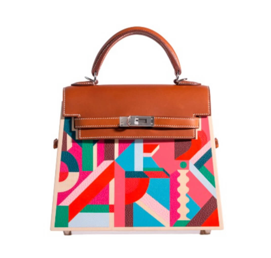 Hermès Kelly 22 Kellywood Perspective Cavalière&Palladium Hardware
