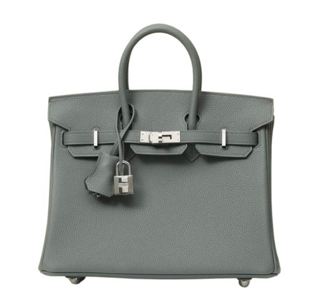 Hermès Birkin25  Vert Amande Togo&Palladium Hardware