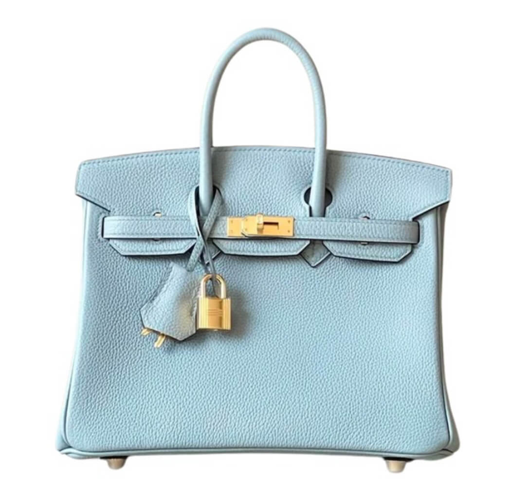 Hermès Birkin25 Blue Zephyr Togo&Gold Hardware