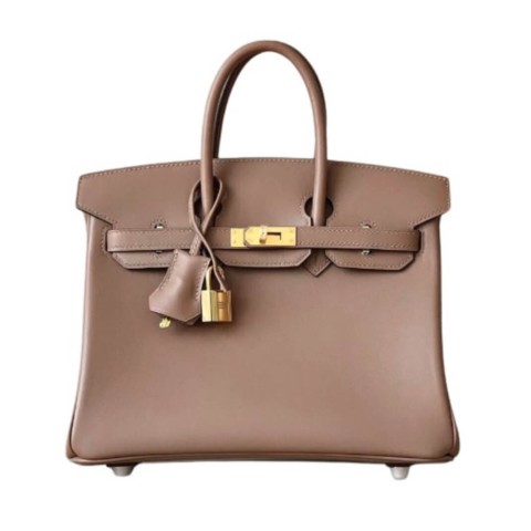 Hermès Birkin25 Etoupe Swift&Gold Hardware