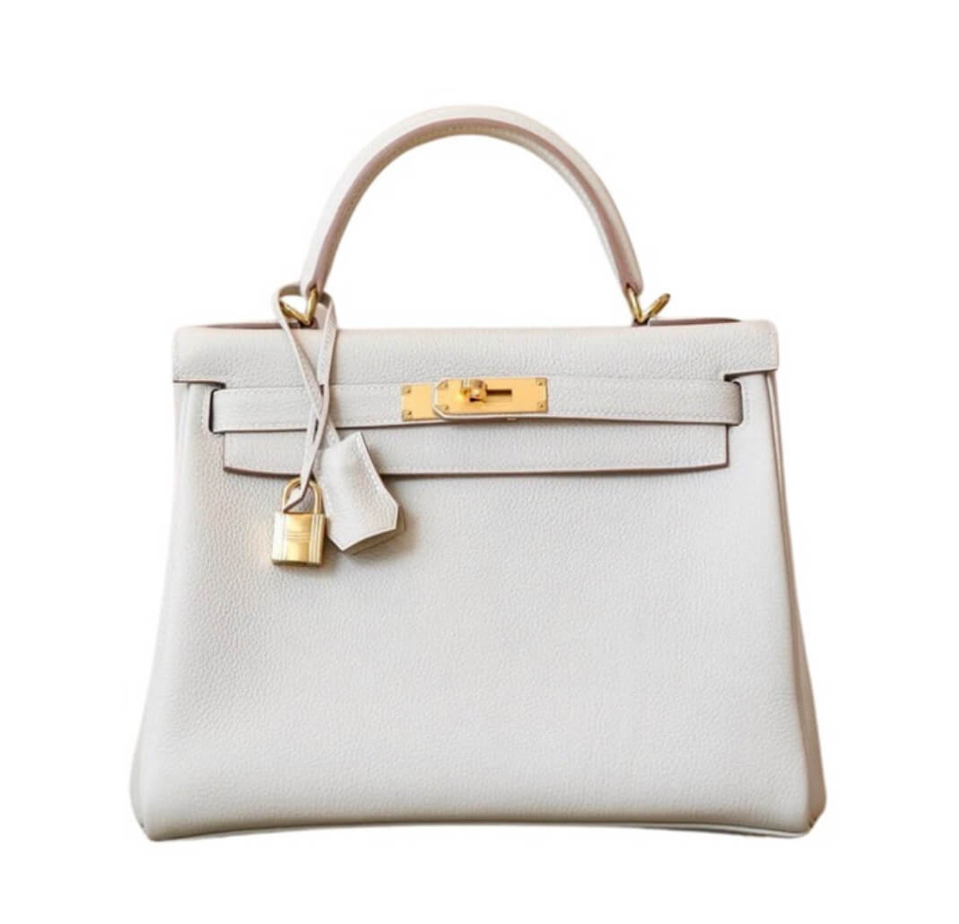 Hermès Kelly25 Gris Perle Epsom&Gold Hardware