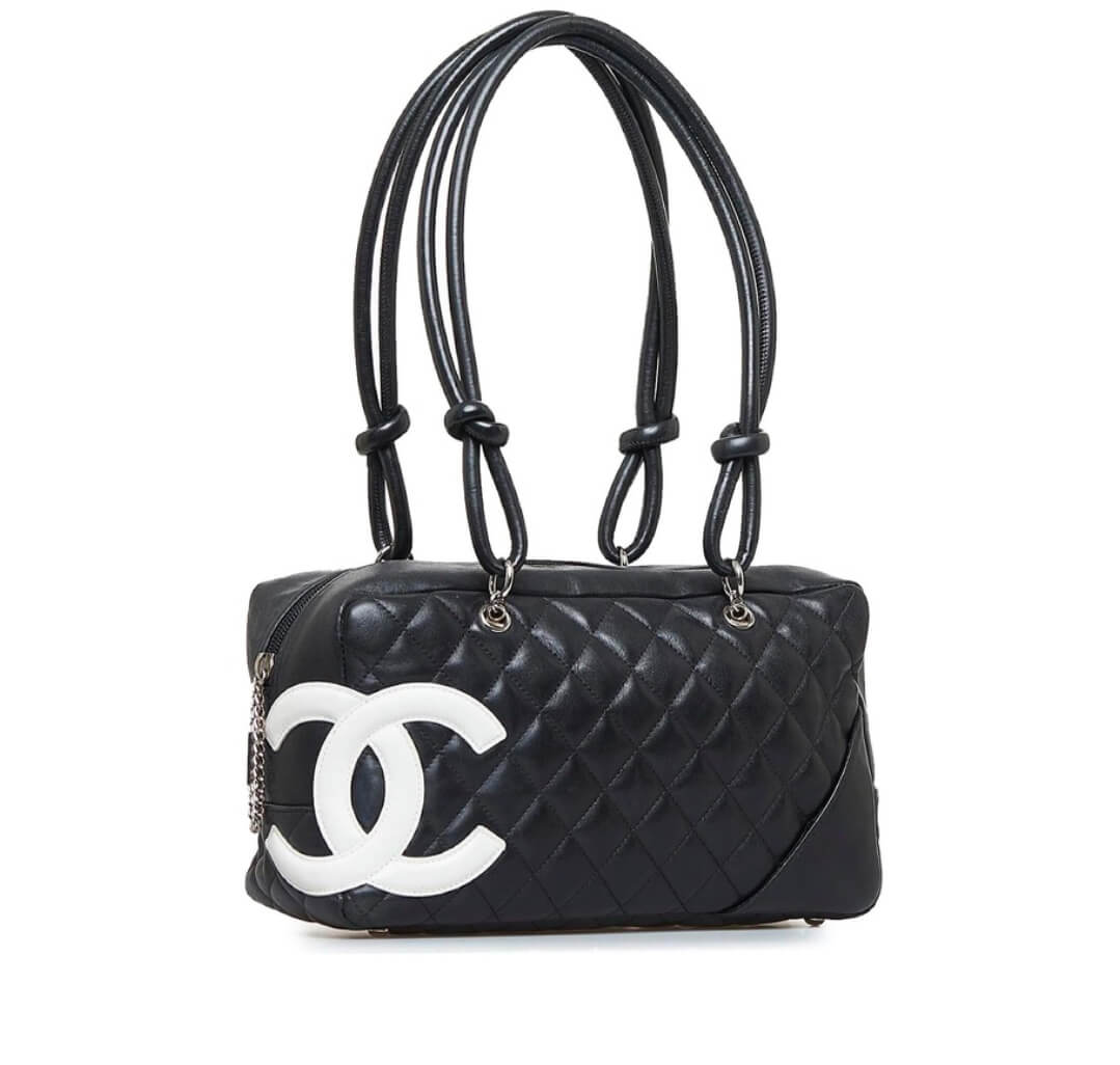 Chanel Black Cambon Ligne Shoulder Bag