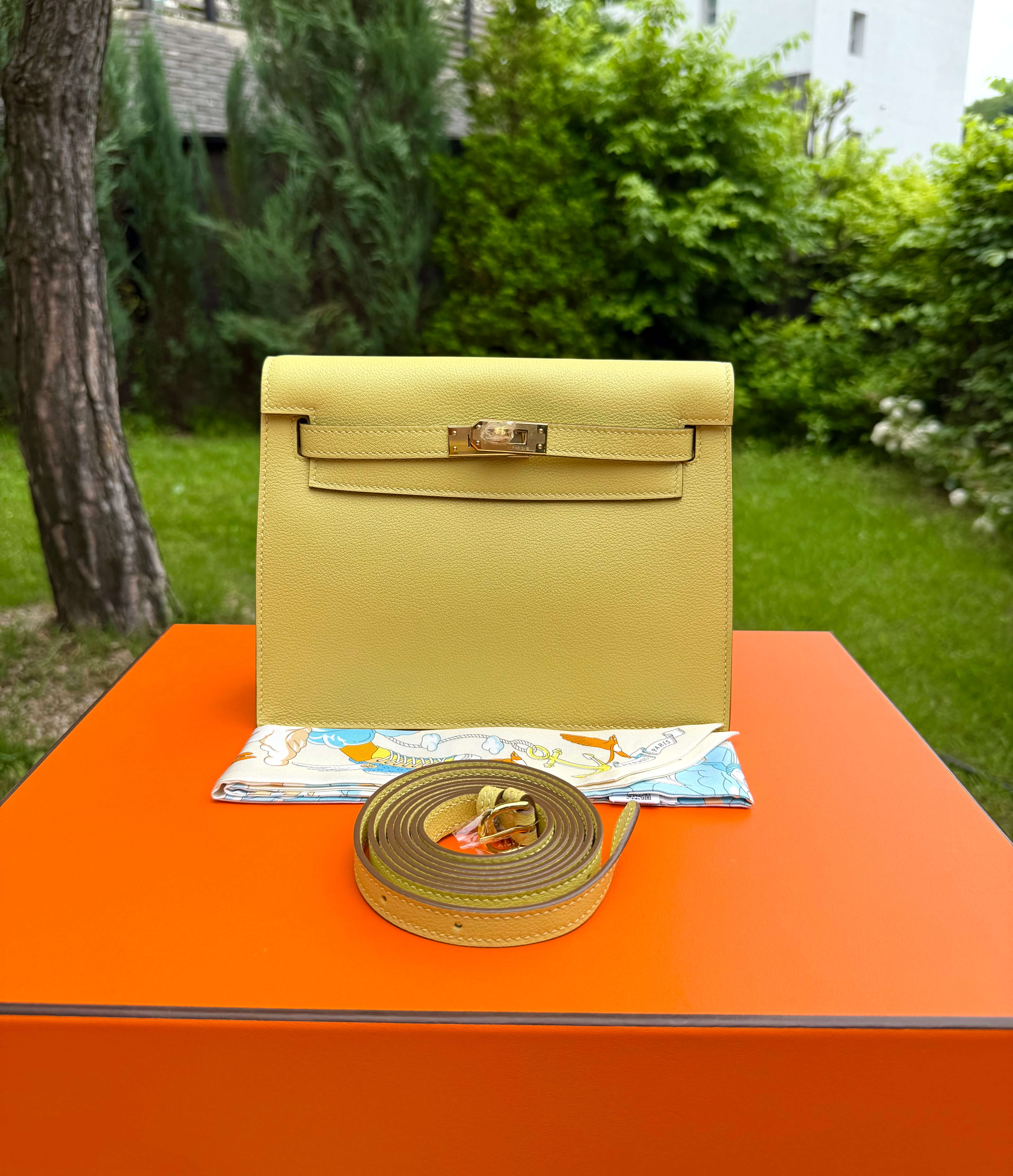 Hermes Danse Evercolor Jaune Souffre