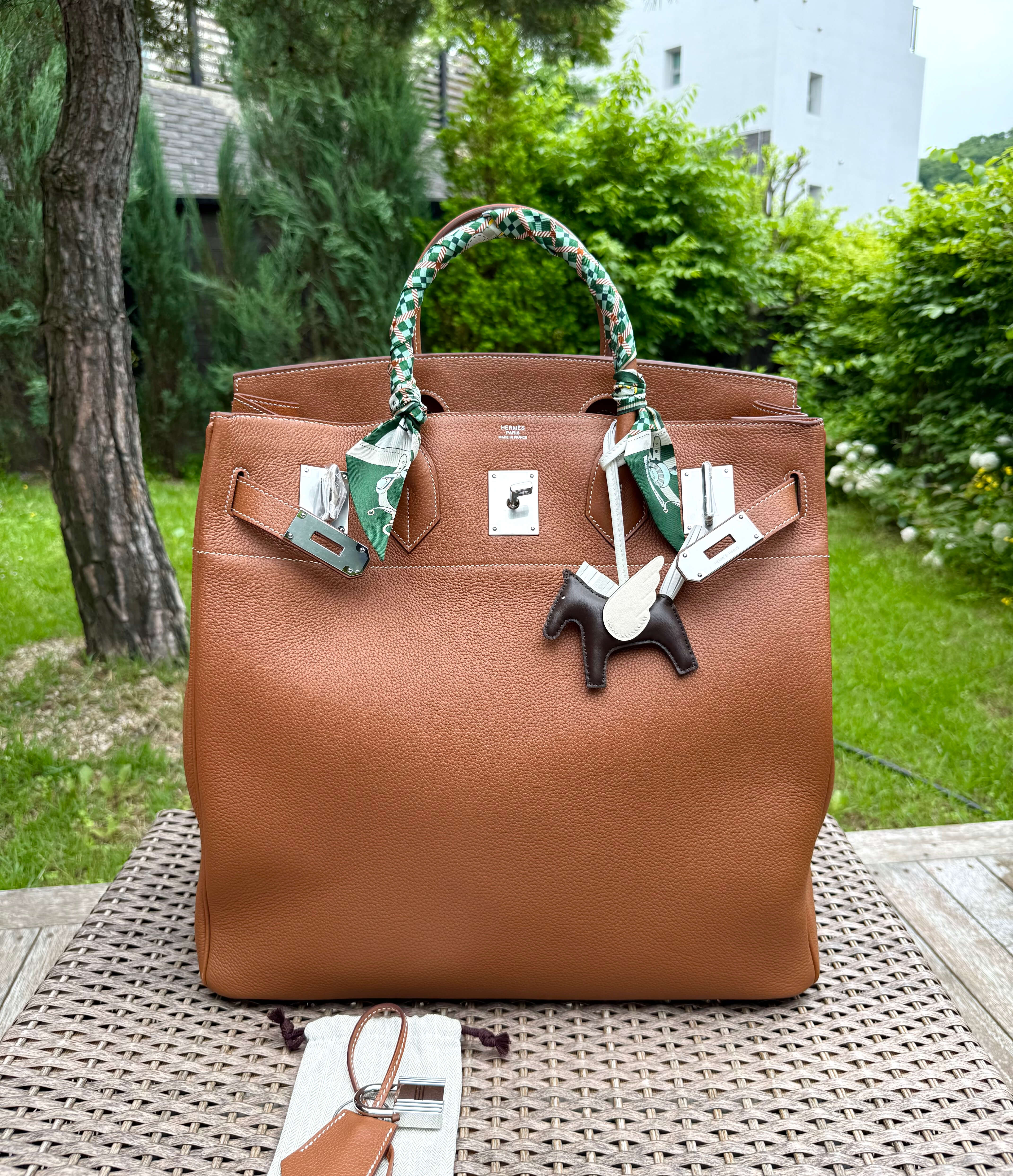 Hermes Hac 45 Togo Gold