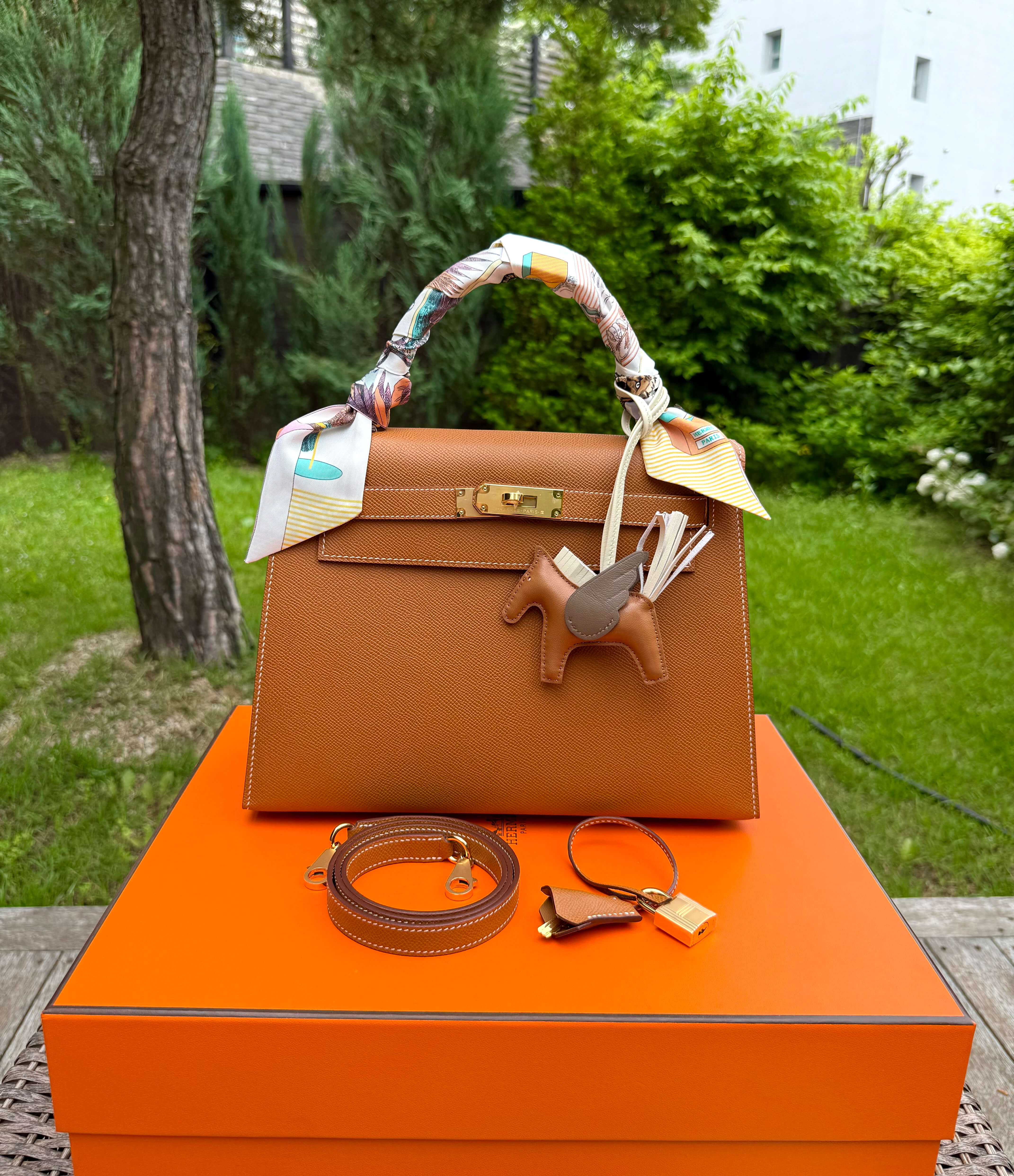 Hermes Kelly 28 Epsom Gold