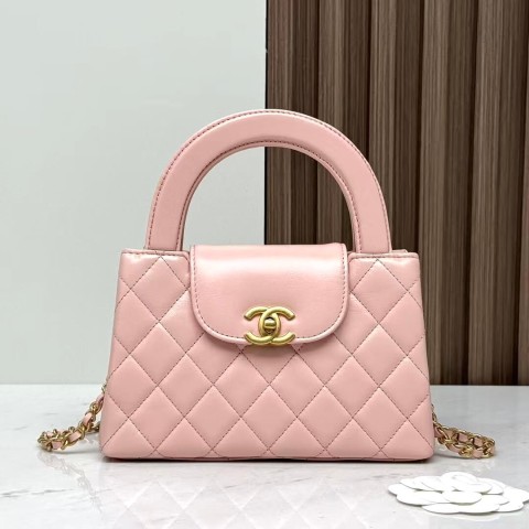 CHANEL 24P Kelly Bag – Powder Pink (19cm)