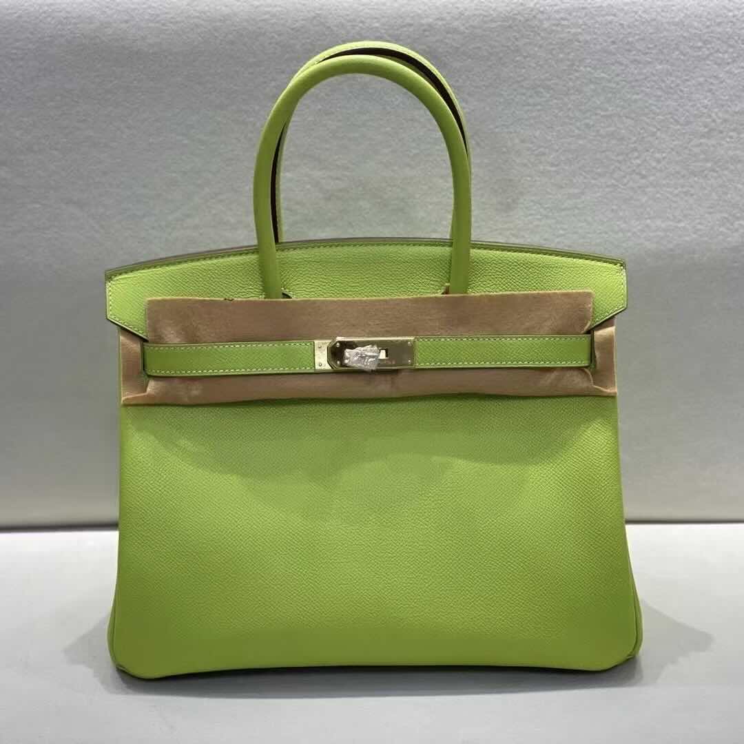 Hermès Birkin 30 Epsom 6R Kiwi Green