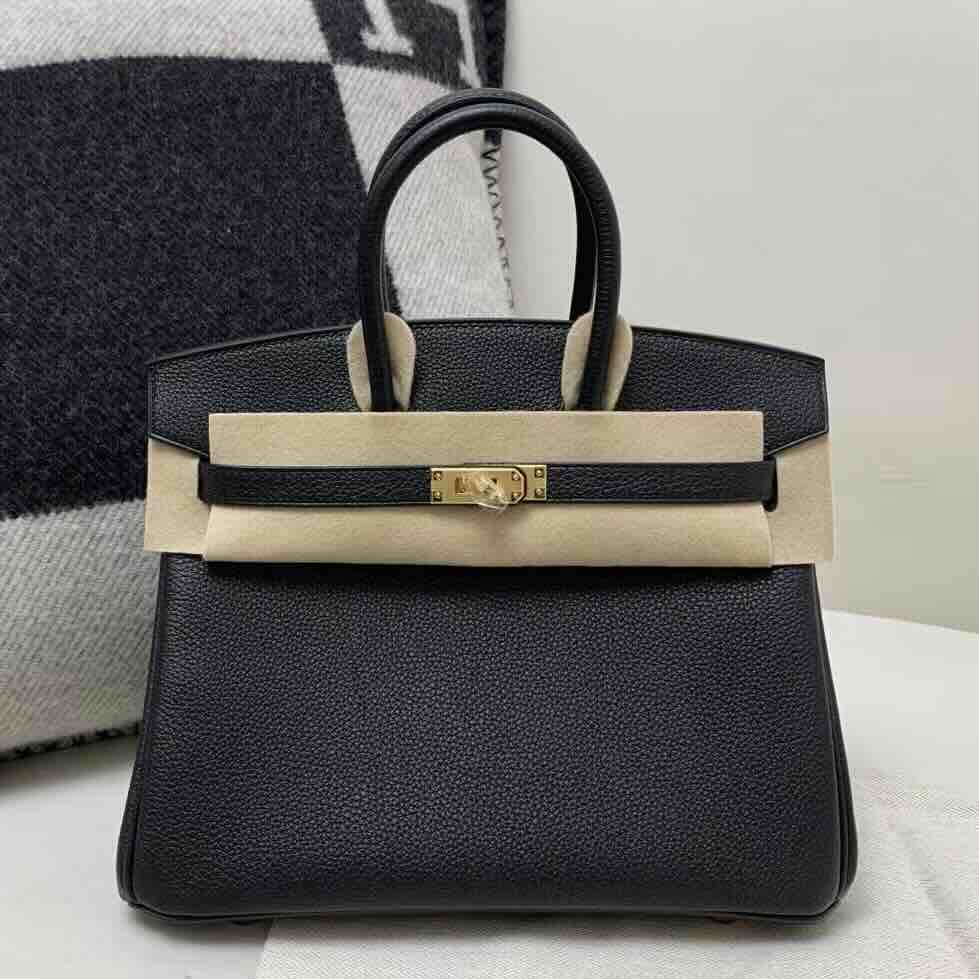 Hermès Birkin 25 Noir Togo with Gold Hardware