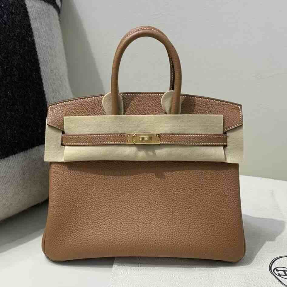 Hermès Birkin 25 Togo Gold, Gold Hardware