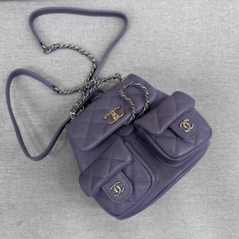 CHANEL Duma Backpack  – (17.5×16.5×10cm)