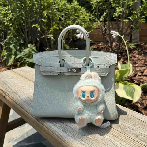 Hermès Birkin 25 Touch Vert Fizz Togo with Palladium Hardware