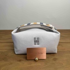  Hermès Bride-à-Brac Pouch PM H Canvas