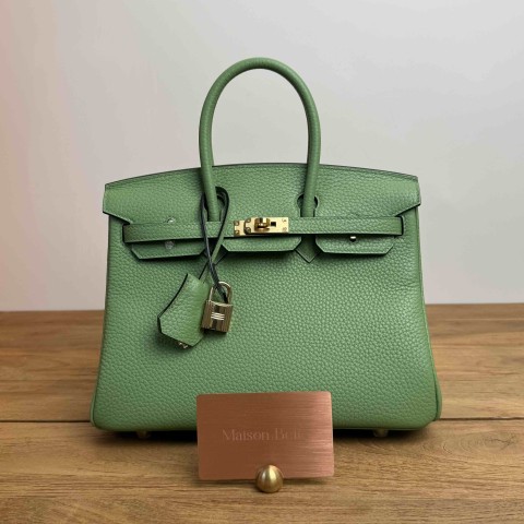Hermès Birkin25 Togo Vert Anis