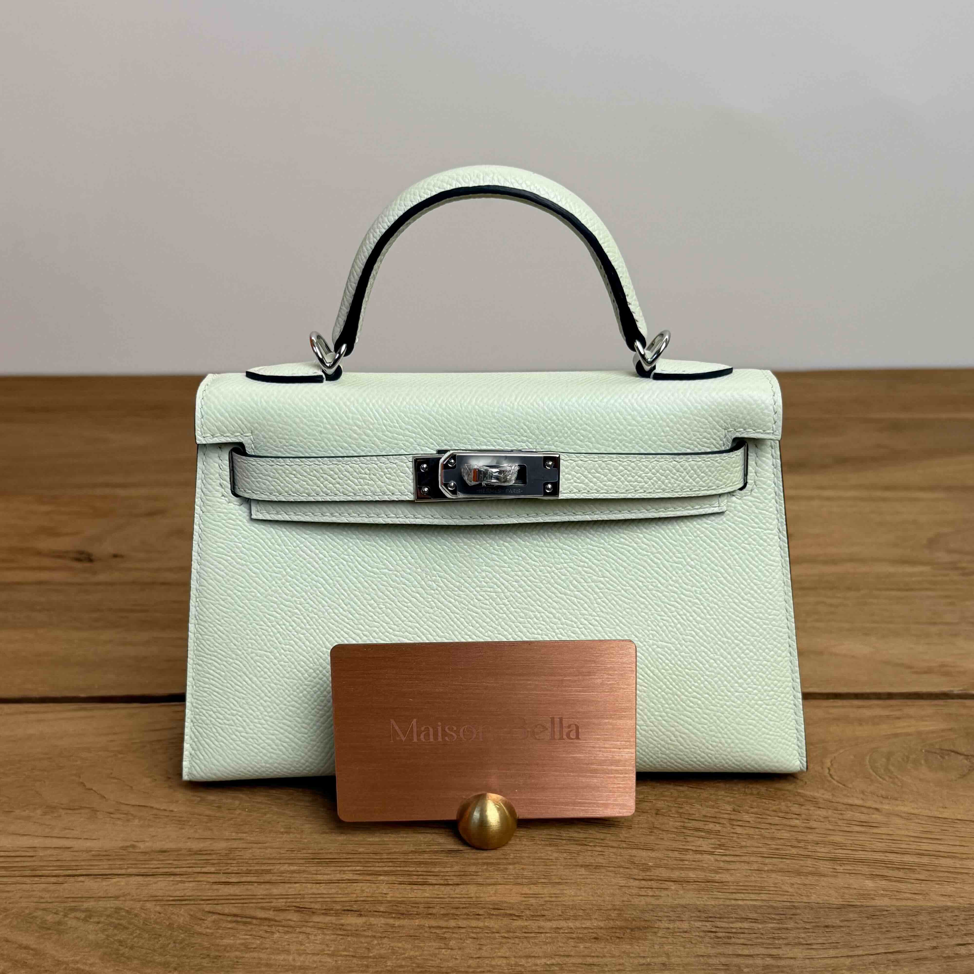 Hermès Birkin25 Epsom Vert Pizz