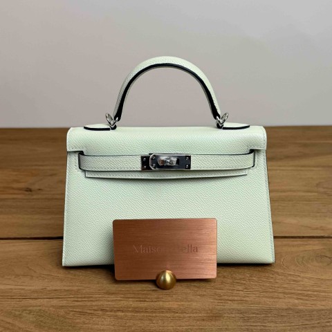 Hermès Birkin25 Epsom Vert Pizz