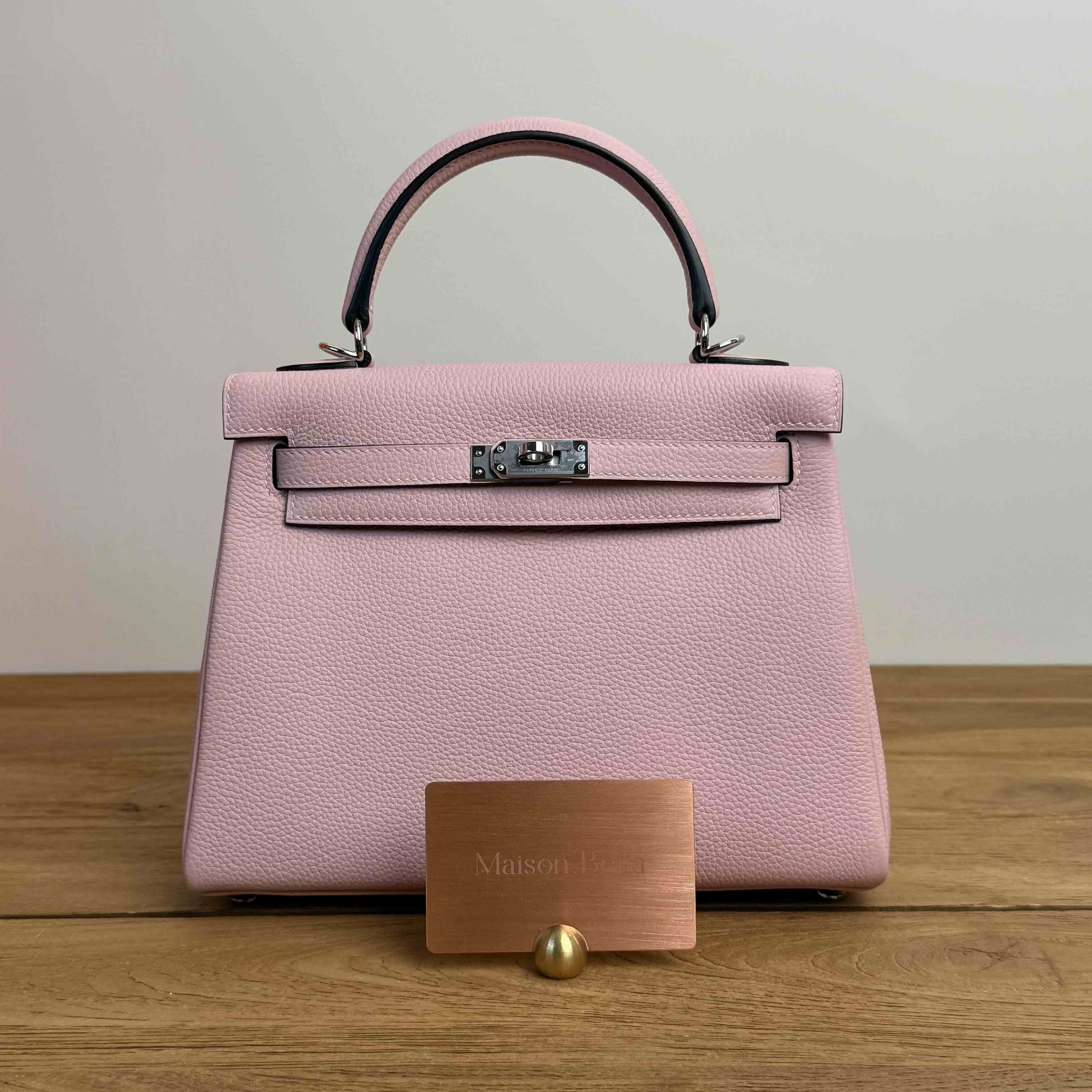 Kelly 25 Togo Rose Sakura (Special Leather)