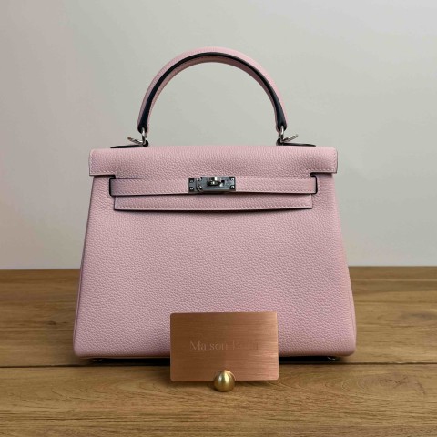 Kelly 25 Togo Rose Sakura (Special Leather)