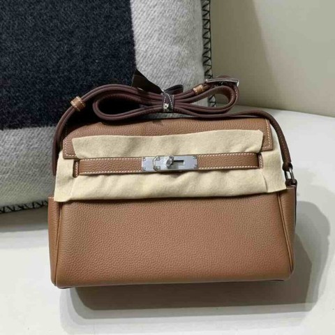 Hermès Kelly Messenger 25cm Togo Leather Gold / Palladium Hardware (Custom-Made)
