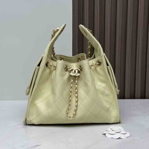 Chanel 25C Hobo Bag Small 30x26x14cm Pink