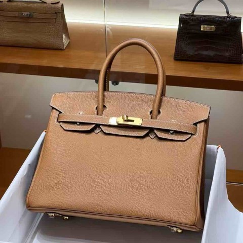 Hermès Birkin 25cm Epsom Gold/ Gold Hardware