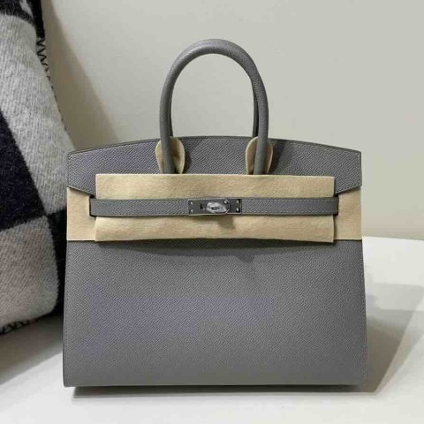 Hermès Birkin 25cm Sellier Epsop 0L Nuage Palladium Hardware