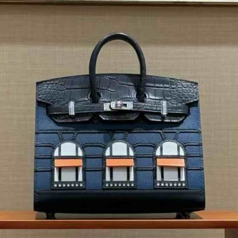 Hermès birkin20 “Maison Four Courtyard” Colors: Daylight, Night, Midnight, First Snow