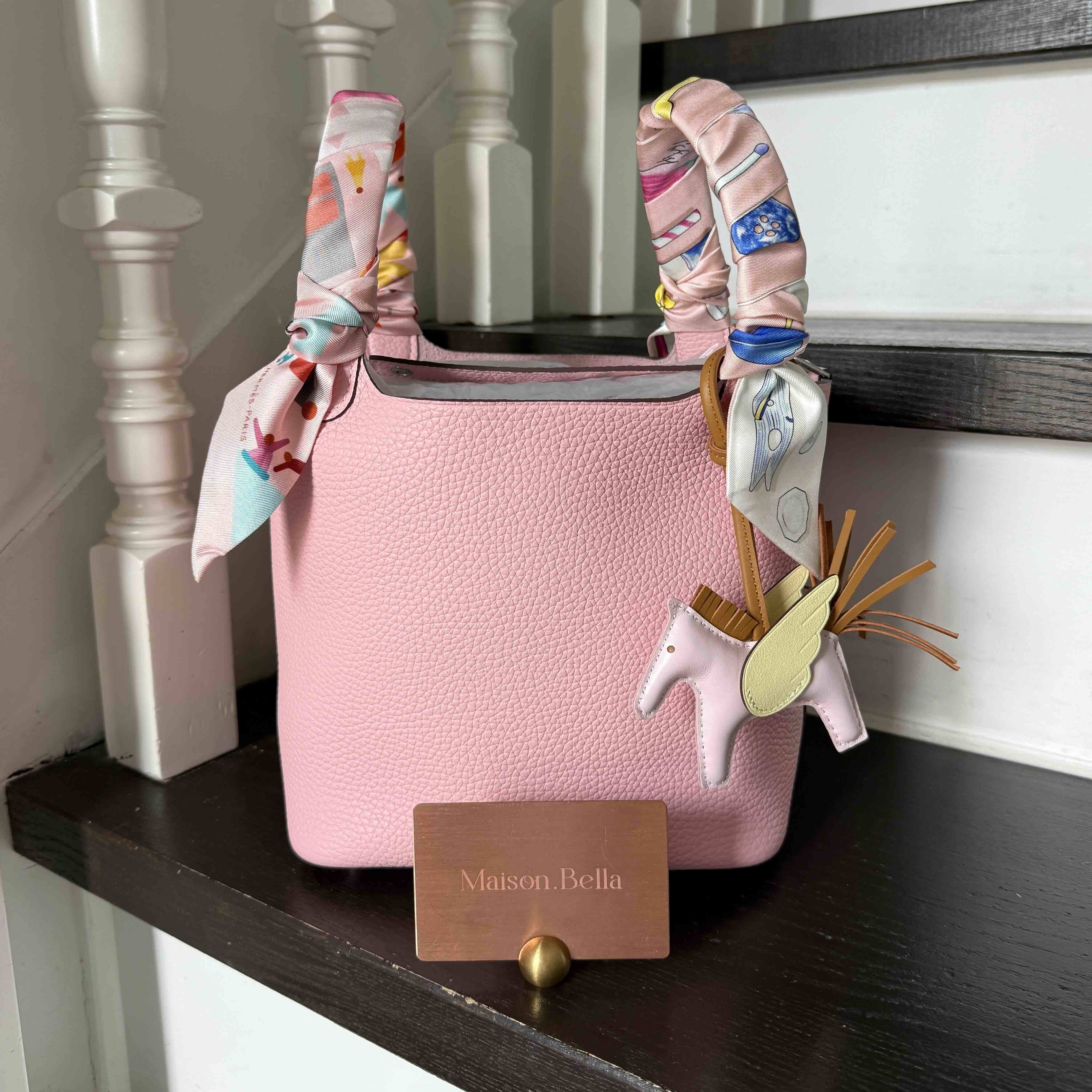 Hermès Picotin 18 Clemence Rose Sakura x PHW