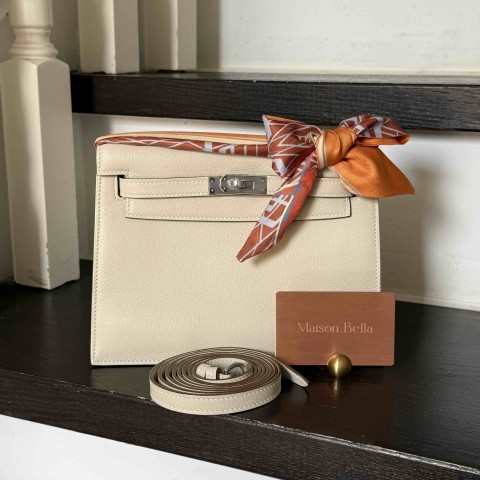 Hermès Danse Evercolor Craie x PHW
