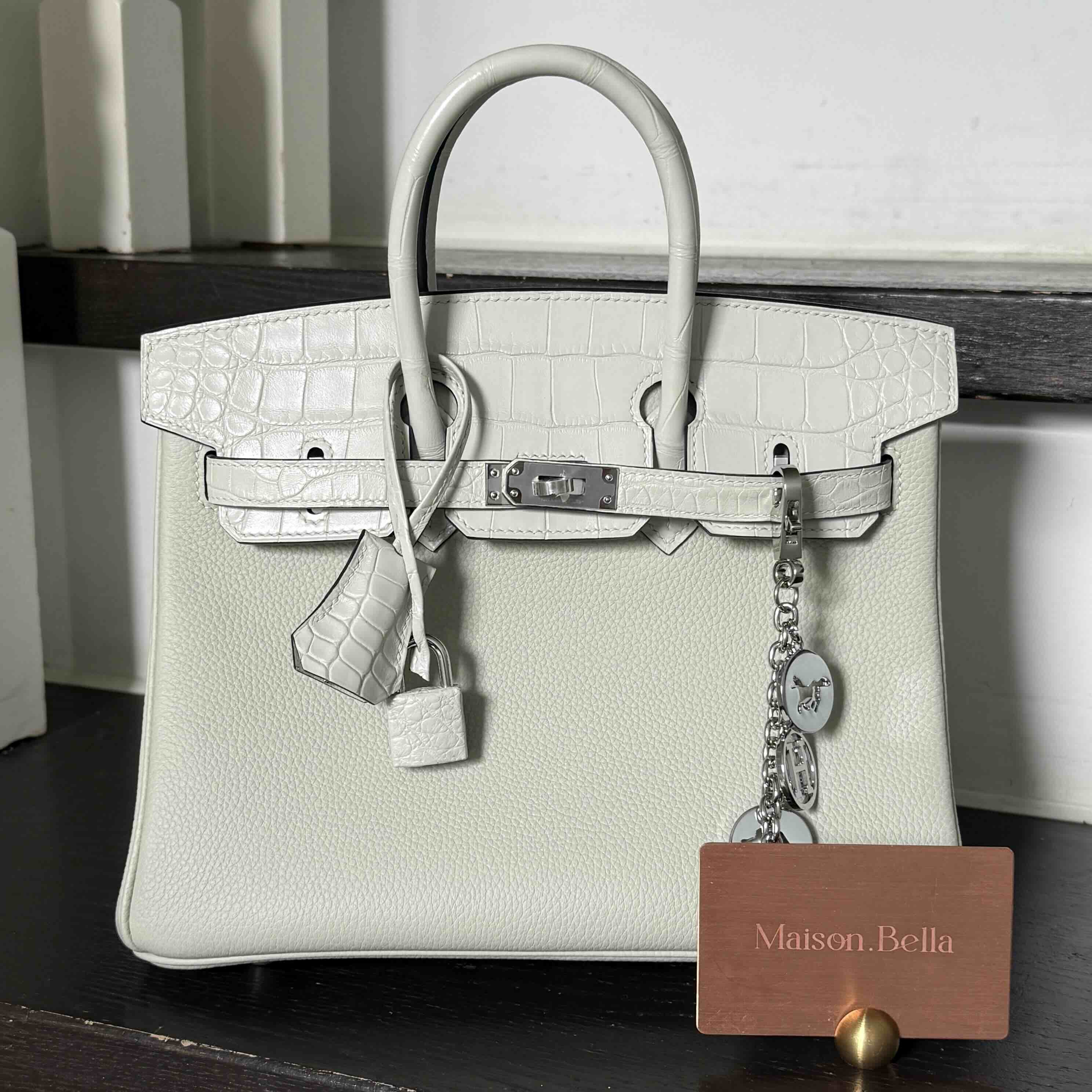 Hermès Birkin25 Touch Vert Pizz x PHW (HCP)