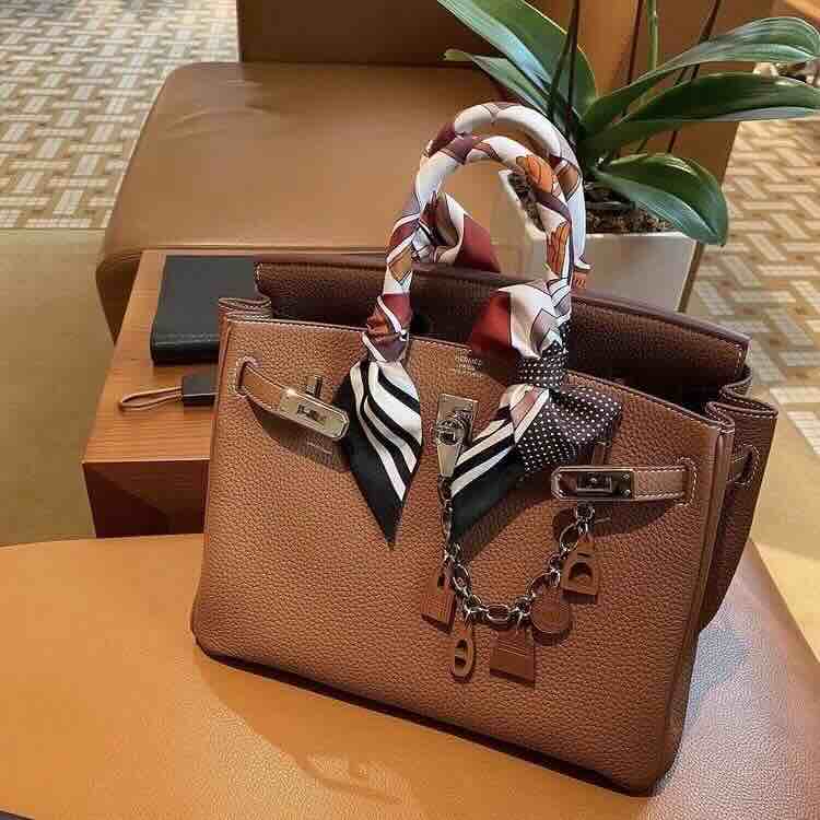 Hermès Birkin 25 Gold Togo with Palladium Hardware