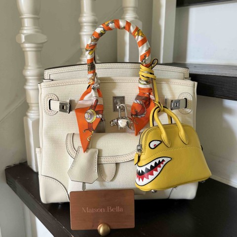 Hermès Birkin25 Cargo Craie x PHW