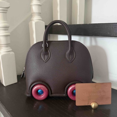 Hermès Bolide On Wheels Ebene Epsom GHW