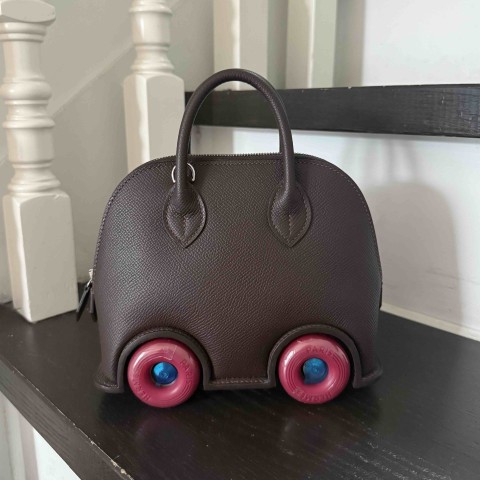 Hermès Bolide On Wheels Ebene Epsom GHW