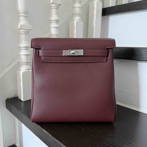 Hermès Kelly Ado Togo Rouge H x PHW