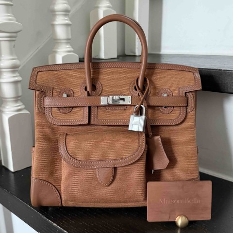 Hermès Birkin25 Cargo Gold x PHW