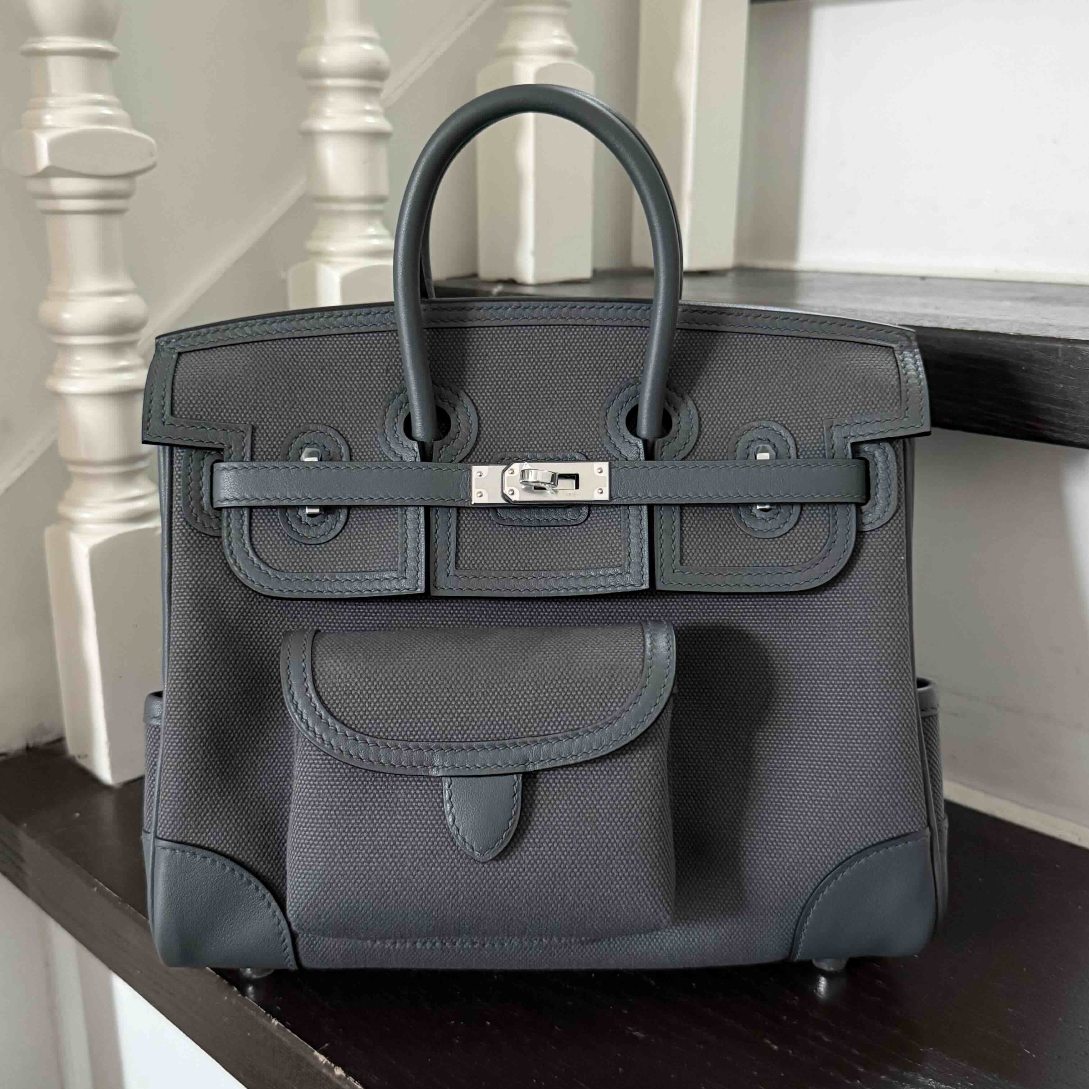 Hermès Birkin25 Cargo Gris Misty x PHW