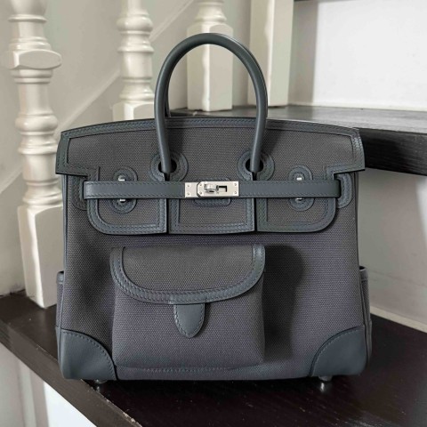 Hermès Birkin25 Cargo Gris Misty x PHW