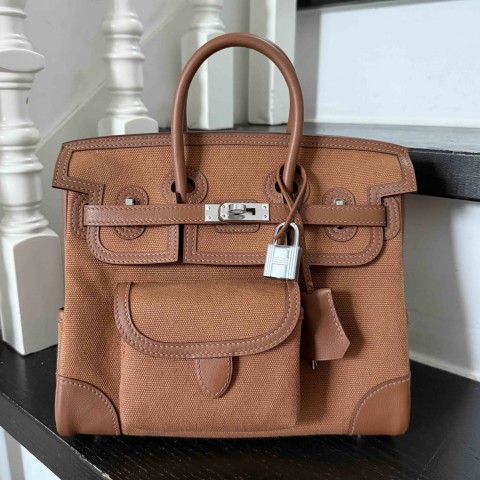 Hermès Birkin25 Cargo Gold x PHW