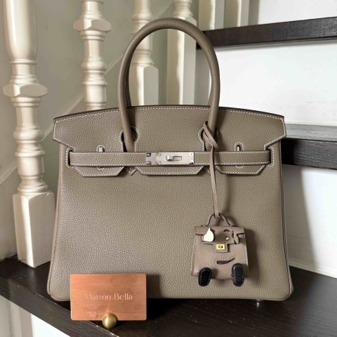 Hermès Birkin30 Etoupe Togo x PHW