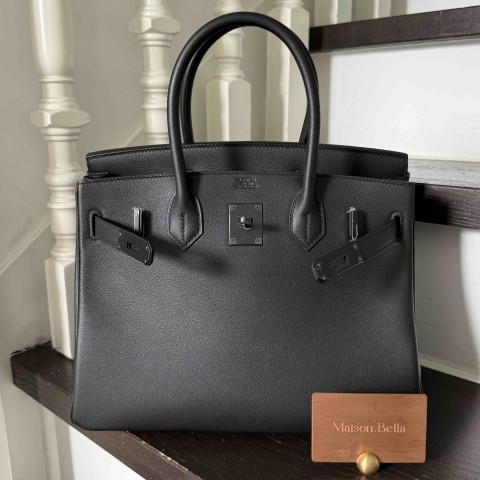 Hermès Birkin30 Epsom SO BLACK