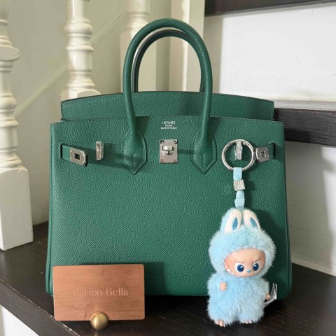 Hermès Birkin25 Epsom Malachite x PHW