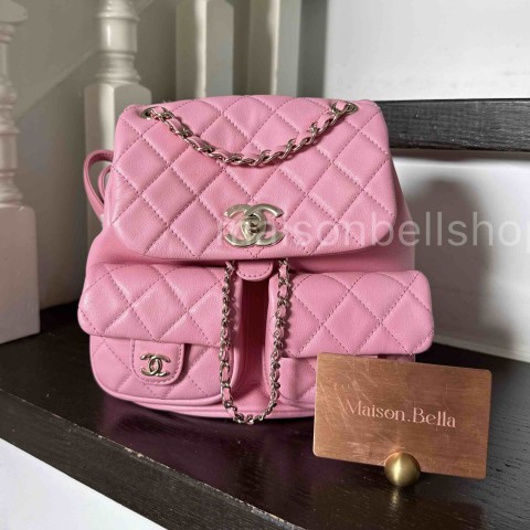 CHANEL Duma Backpack–Pink
