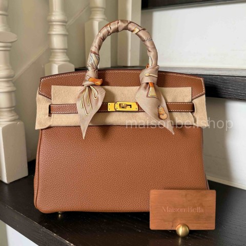 Hermès Birkin25 Togo Gold x Gold Hardware