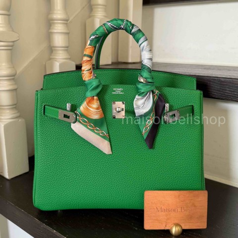 Hermès Birkin25 Togo Bamboo x Palladium Hardware